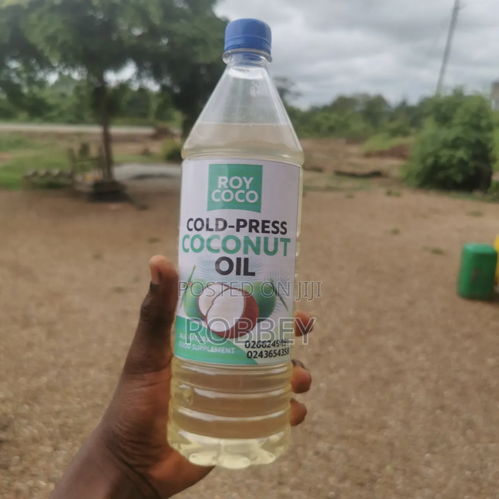 Cold Press Coconut Oil. 100% Organic No Additive.