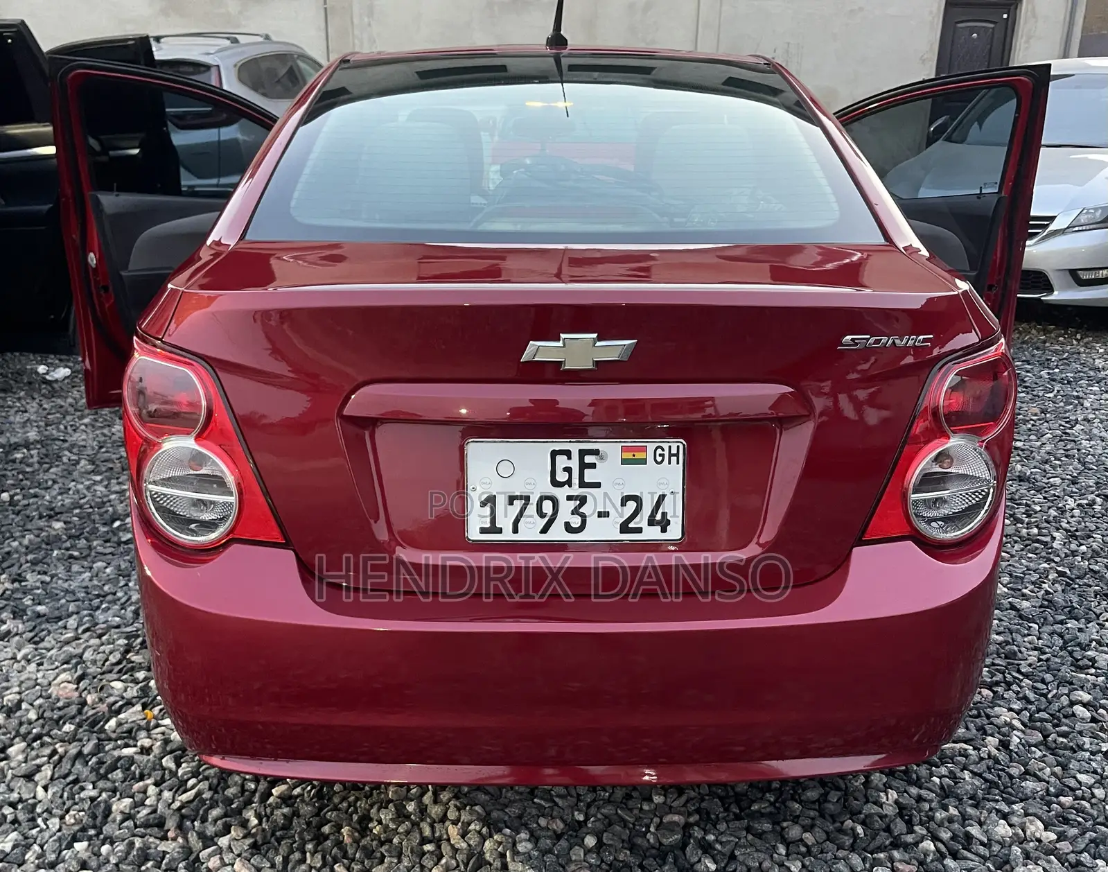 Chevrolet Sonic 2014 Maroon