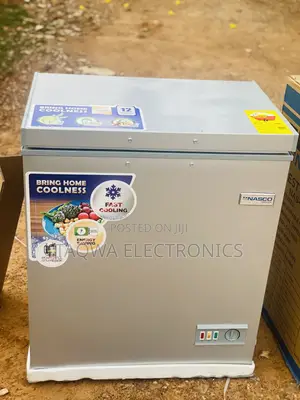 Silver-Color-Nasco-150 L Chest Freezer