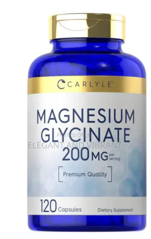 Magnesium Glycinate 200mg Per Serving | 120 Capsules
