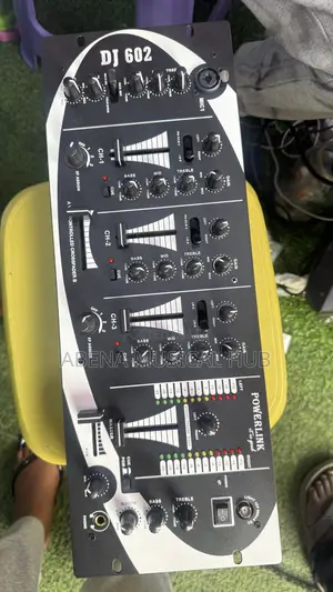Power Link Dj 602 3 Channel Mixer
