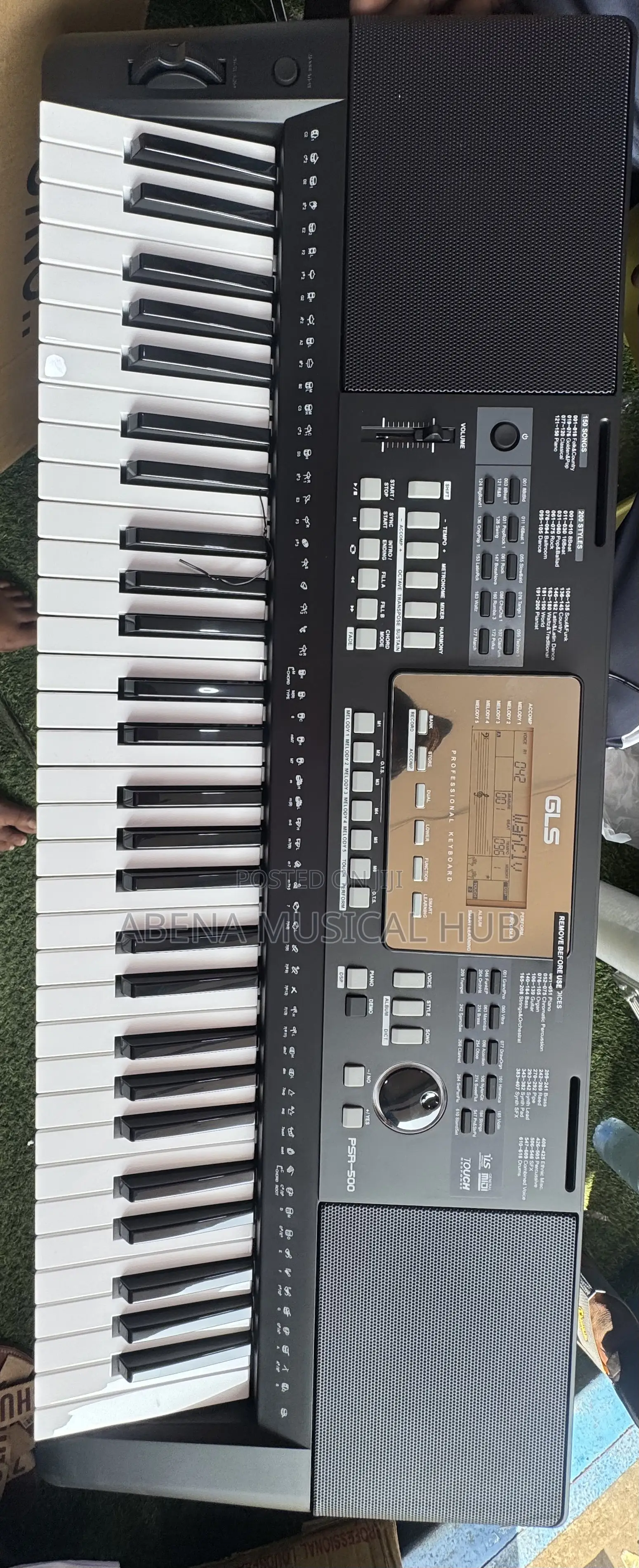 GLS PSR 500 Keyboard