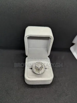 Versace Stainless Steel Rings (Swipe for More)