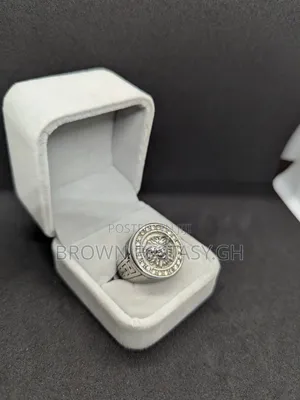 Versace Stainless Steel Rings (Swipe for More)