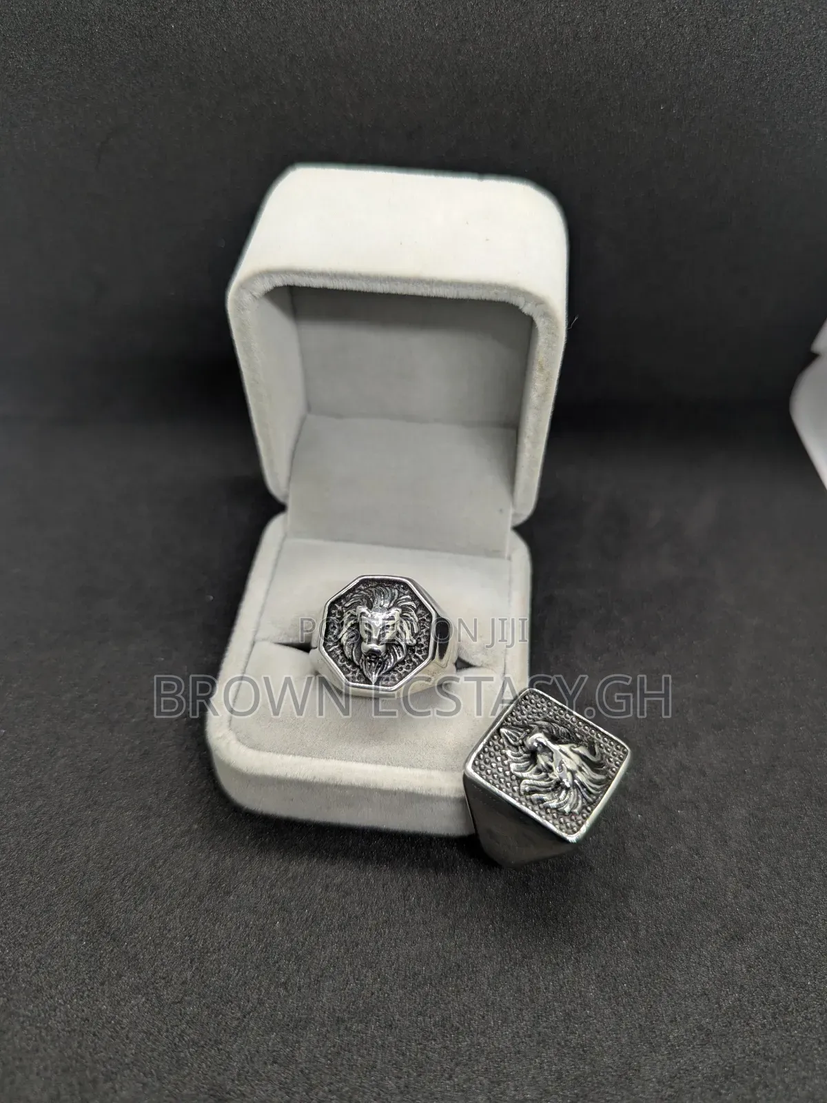 Lion Signet Rings (Stainless Steel)