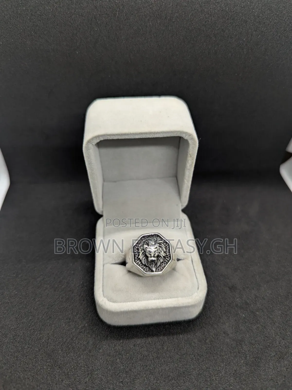 Lion Signet Rings (Stainless Steel)
