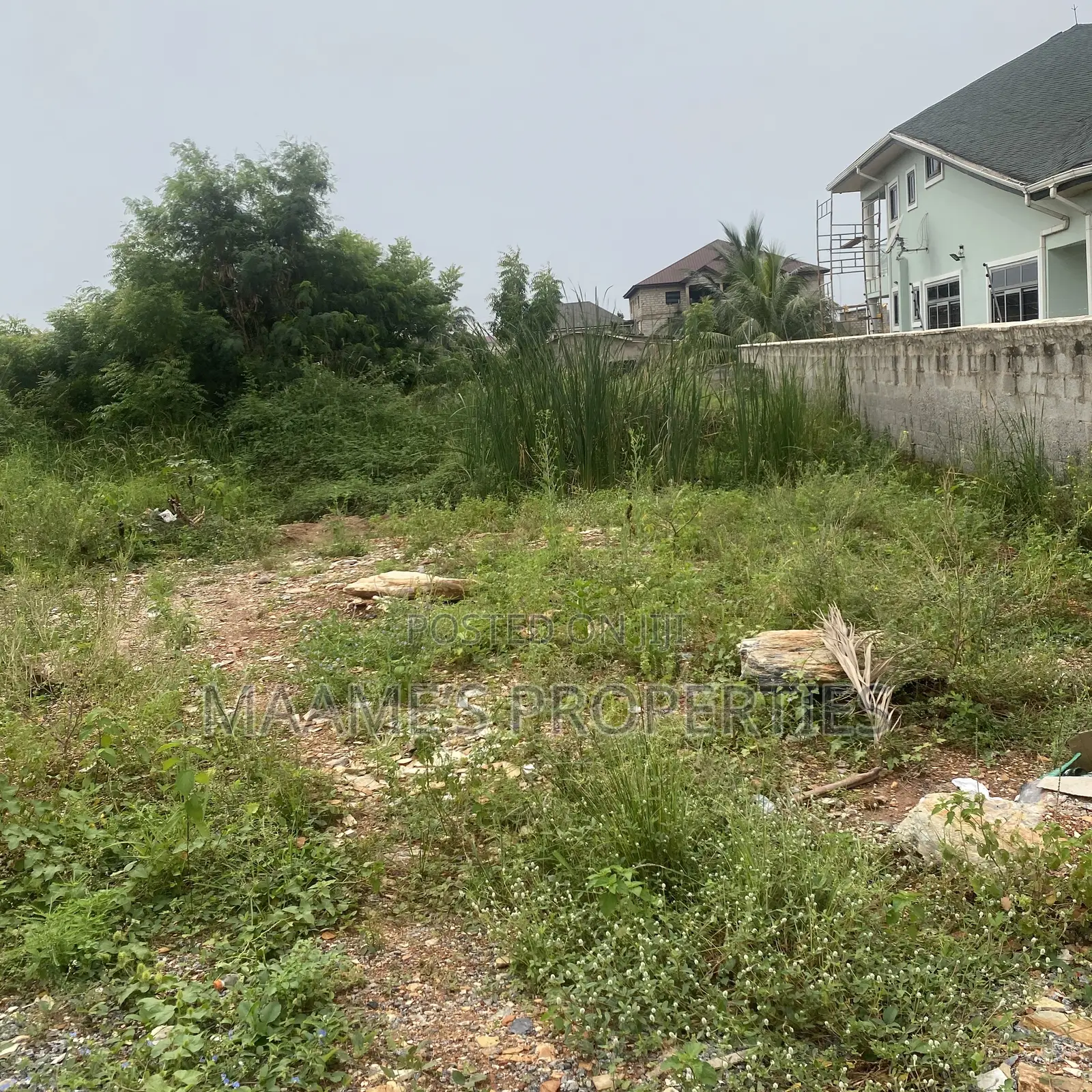 70x100 Titled Land at Oyarifa High Tension