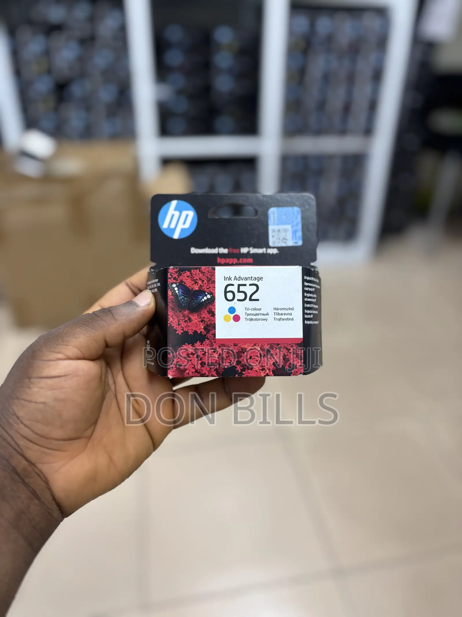 652 Ink Cartridge Color