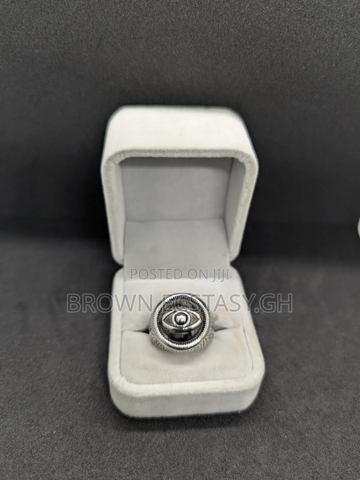 All Seeing Eye Illuminati Ring