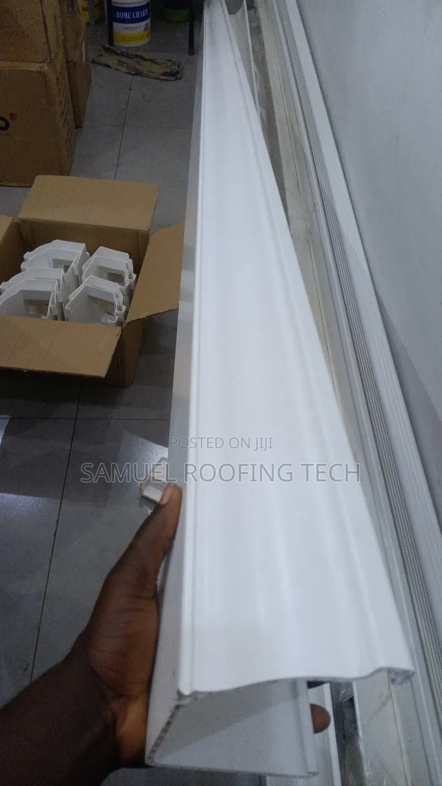 PVC Rain Gutter and Dawn Pipe
