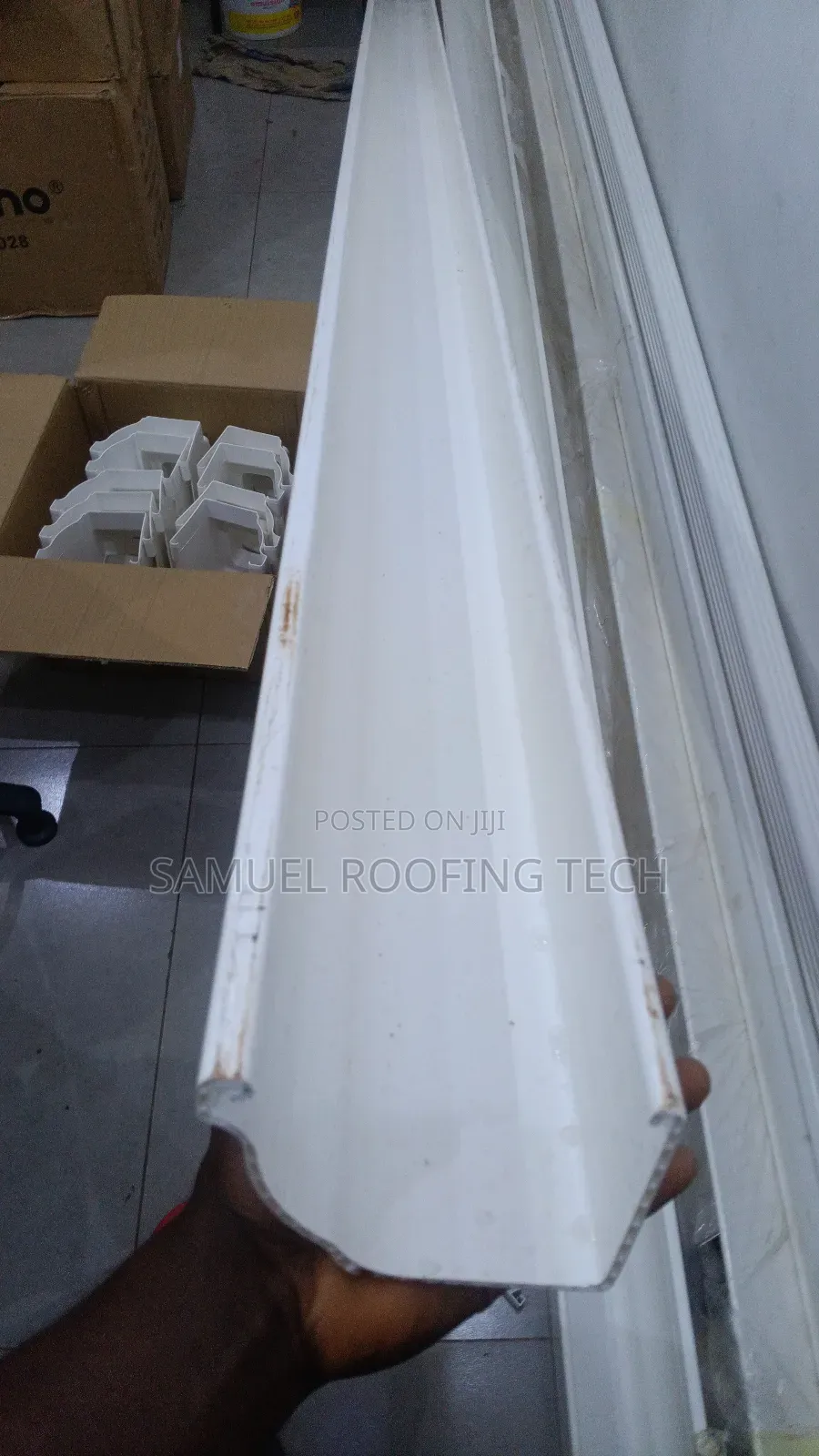 PVC Rain Gutter and Dawn Pipe