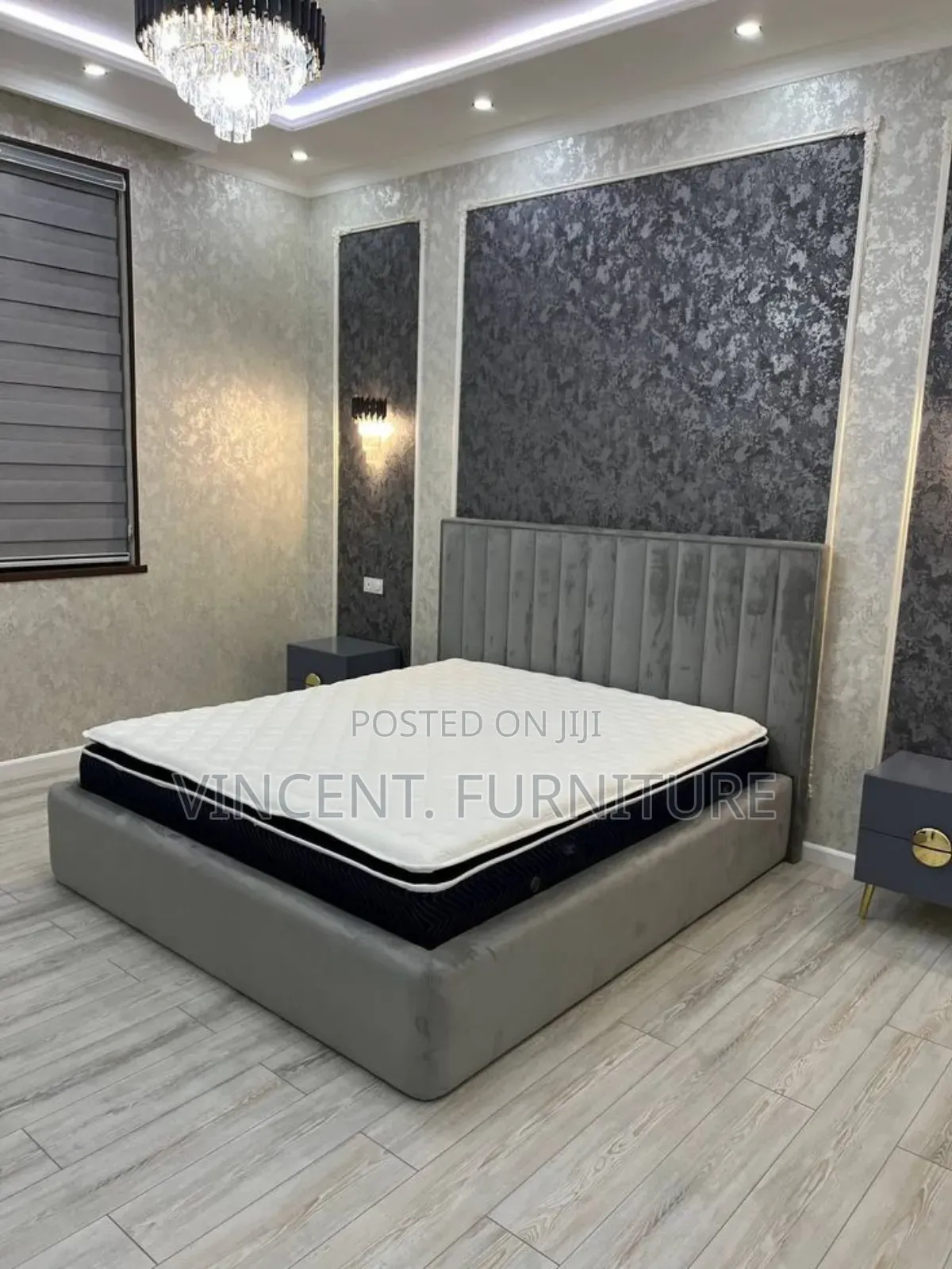Queen Size Bed Frame and Mattress Available