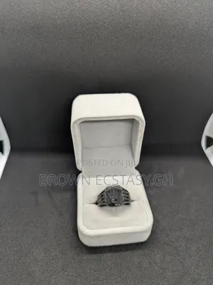 Rolex All Black Fashion Ring