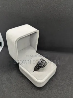 Rolex All Black Fashion Ring