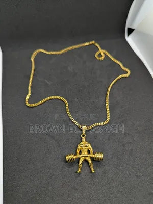 Weightlifter Necklace