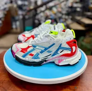 Original Balenciaga Runner White/Blue/Red