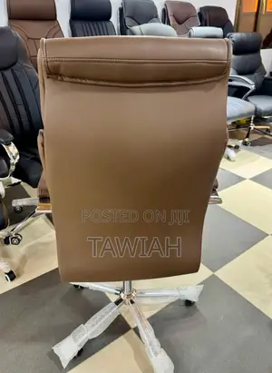 Brown Leather Office Chair
