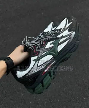 Mizuno Halo Mix Green Black and White