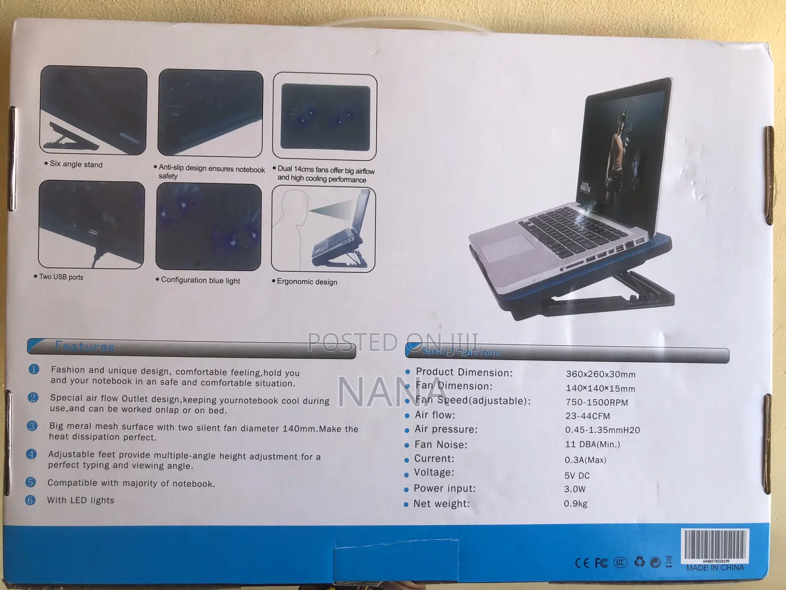 Laptop Cooler And Stand