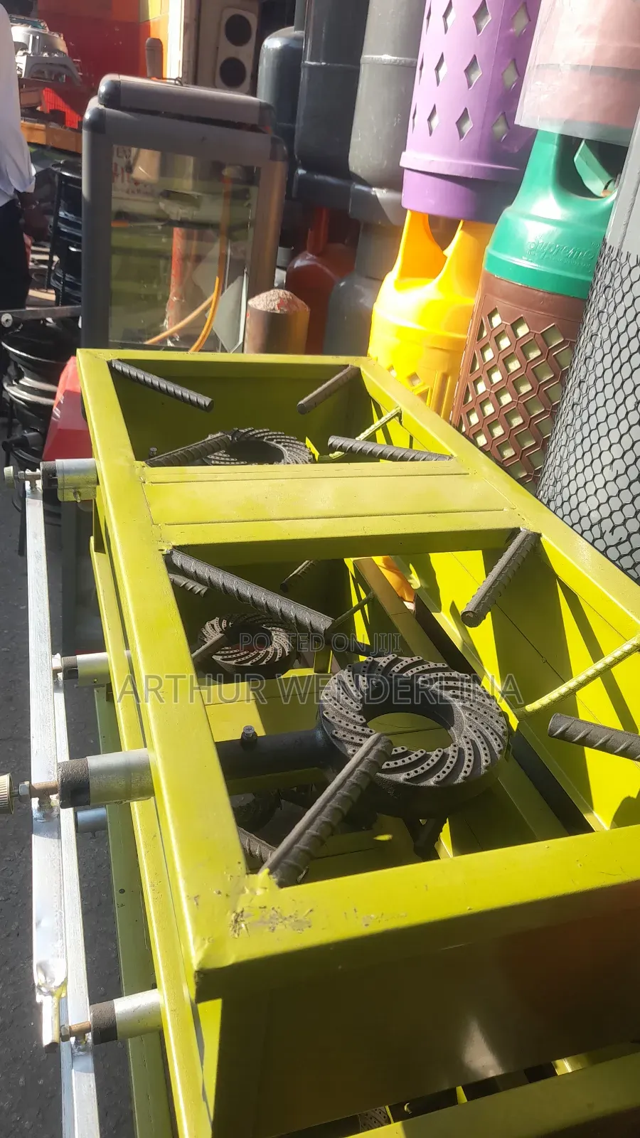 2 Burner Gas Stove for Commercial Purpose