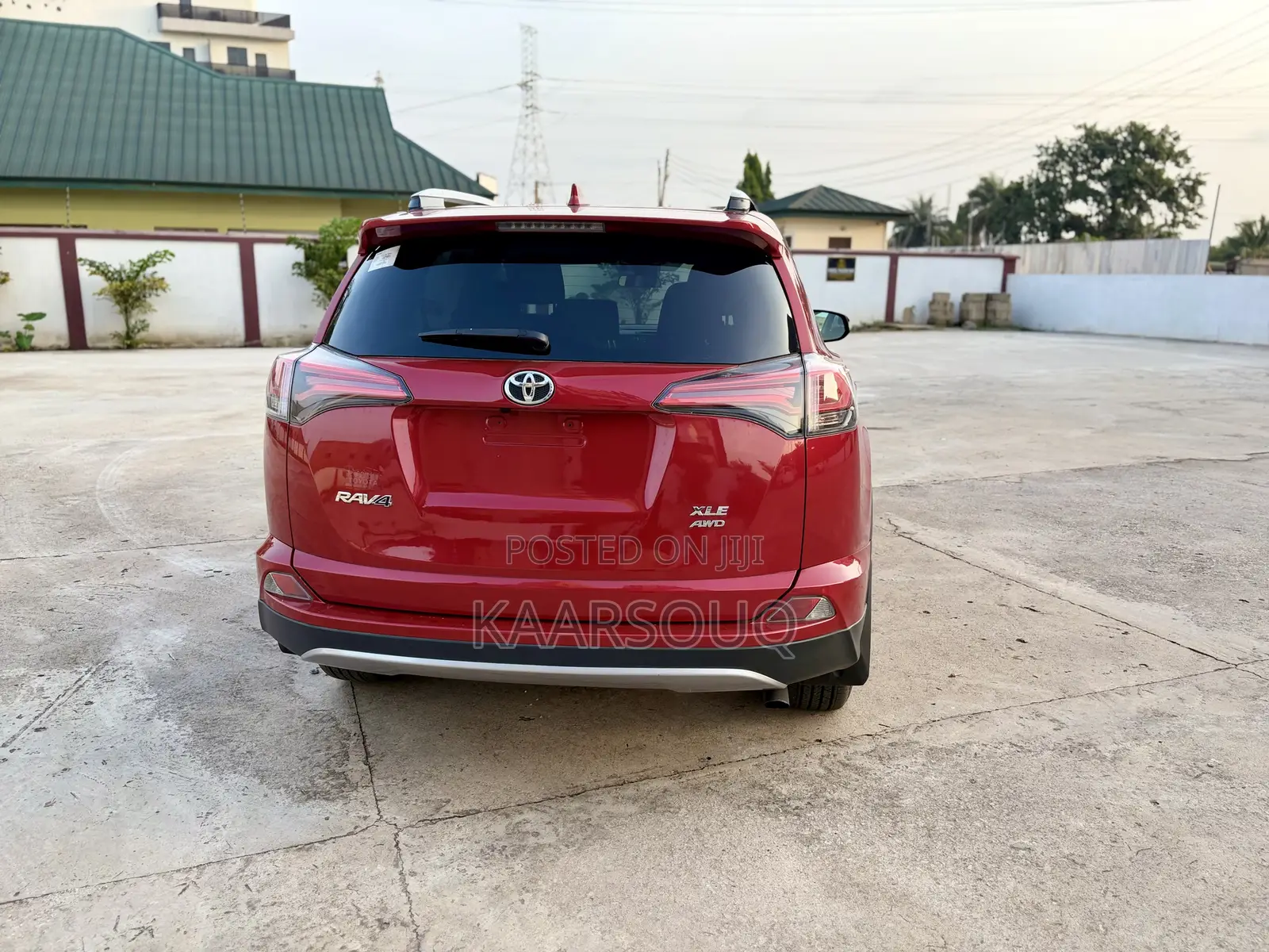 Toyota RAV4 2017 Red