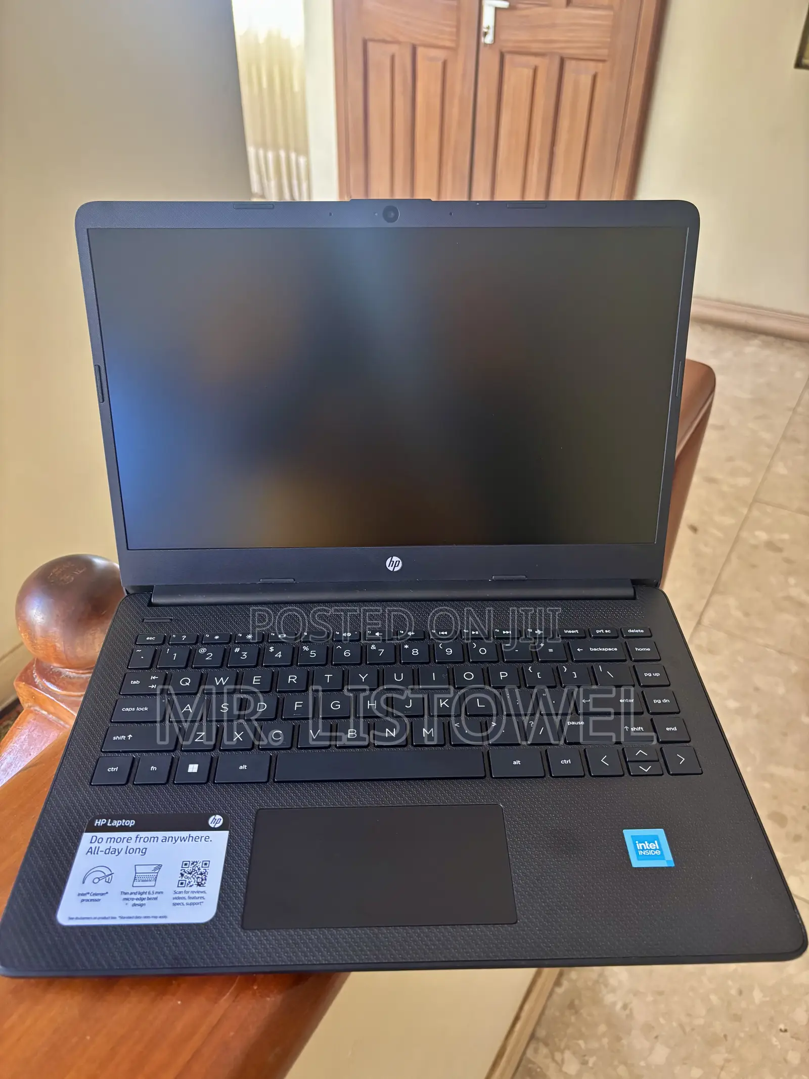 New Laptop HP 16GB Intel SSD 128GB