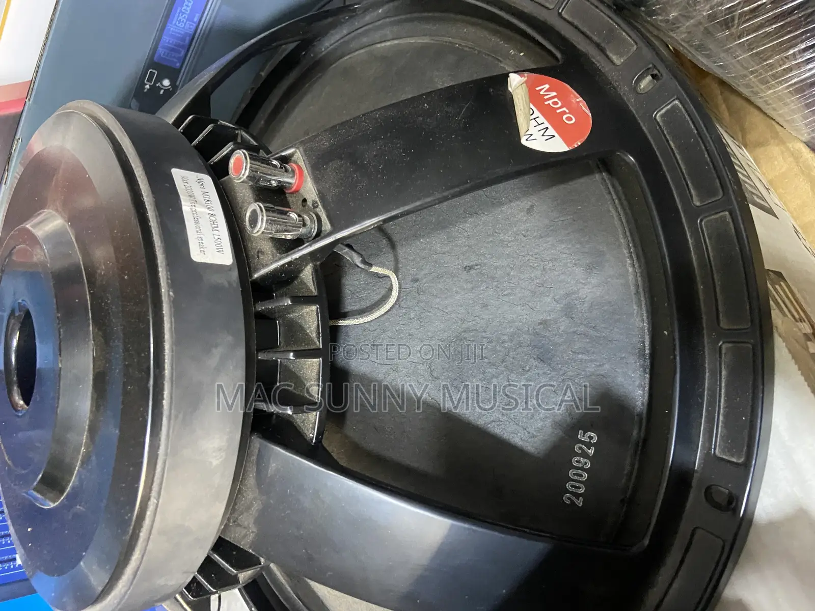 18” Naked Speaker Big Magnet