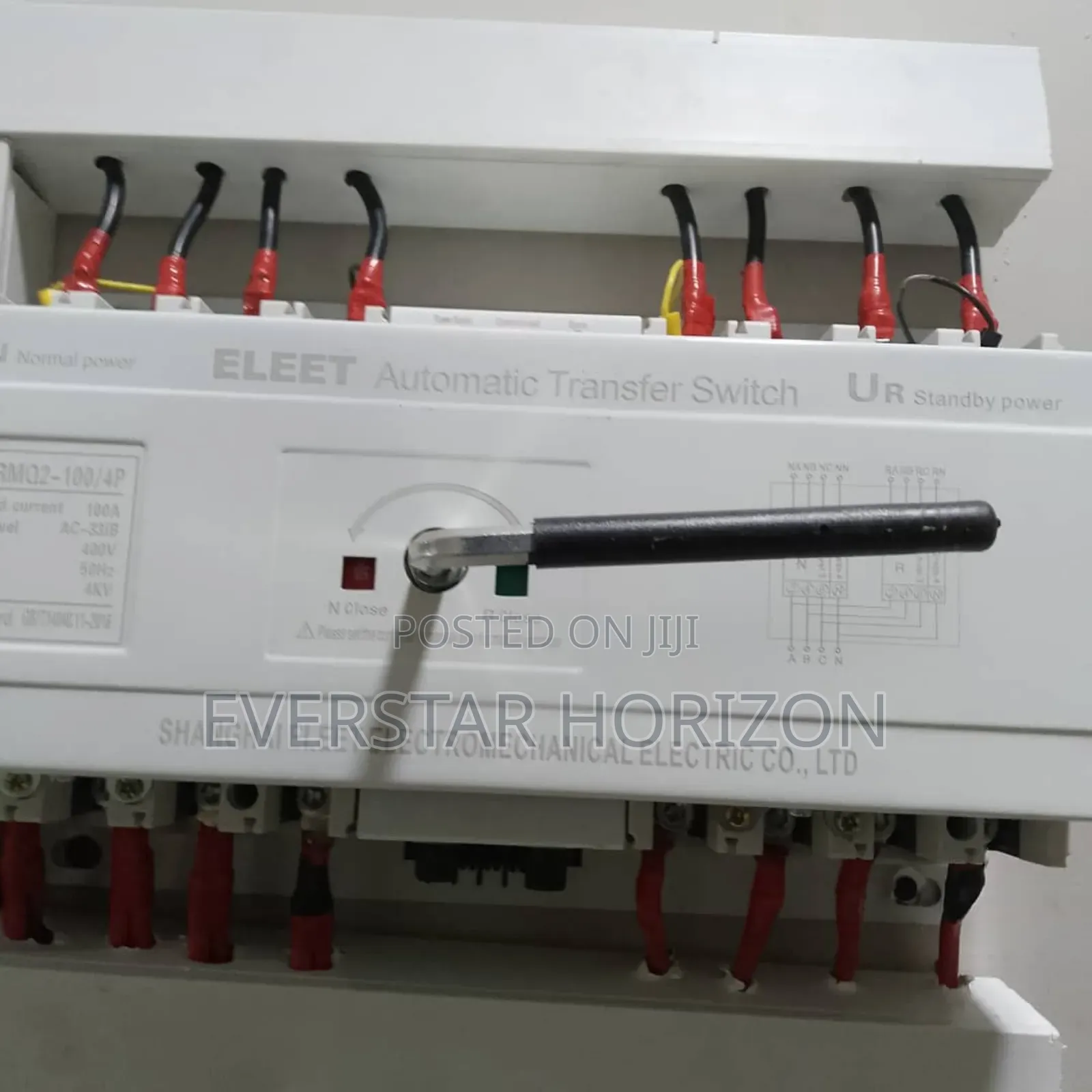 Electrical Automatic Change Over Transfer Switch 4pole 100amps