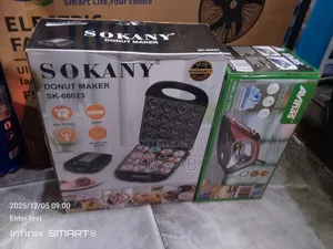Steam Iron and Donut Maker