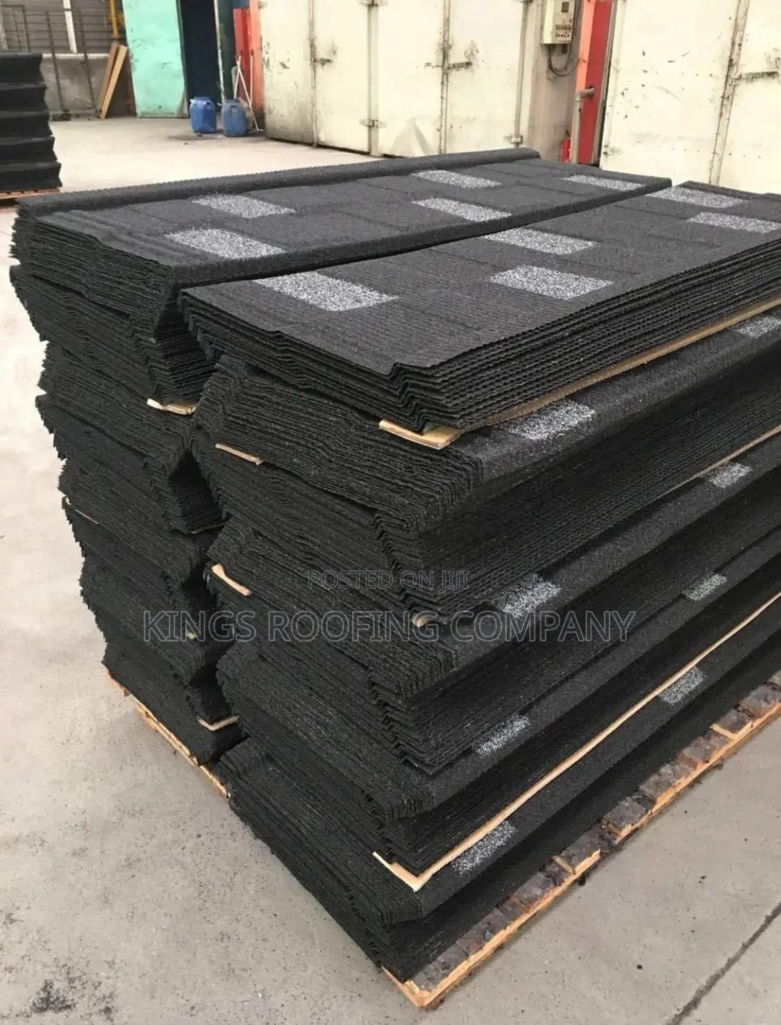 Bulk Black Shingle Euro Roofing Tiles
