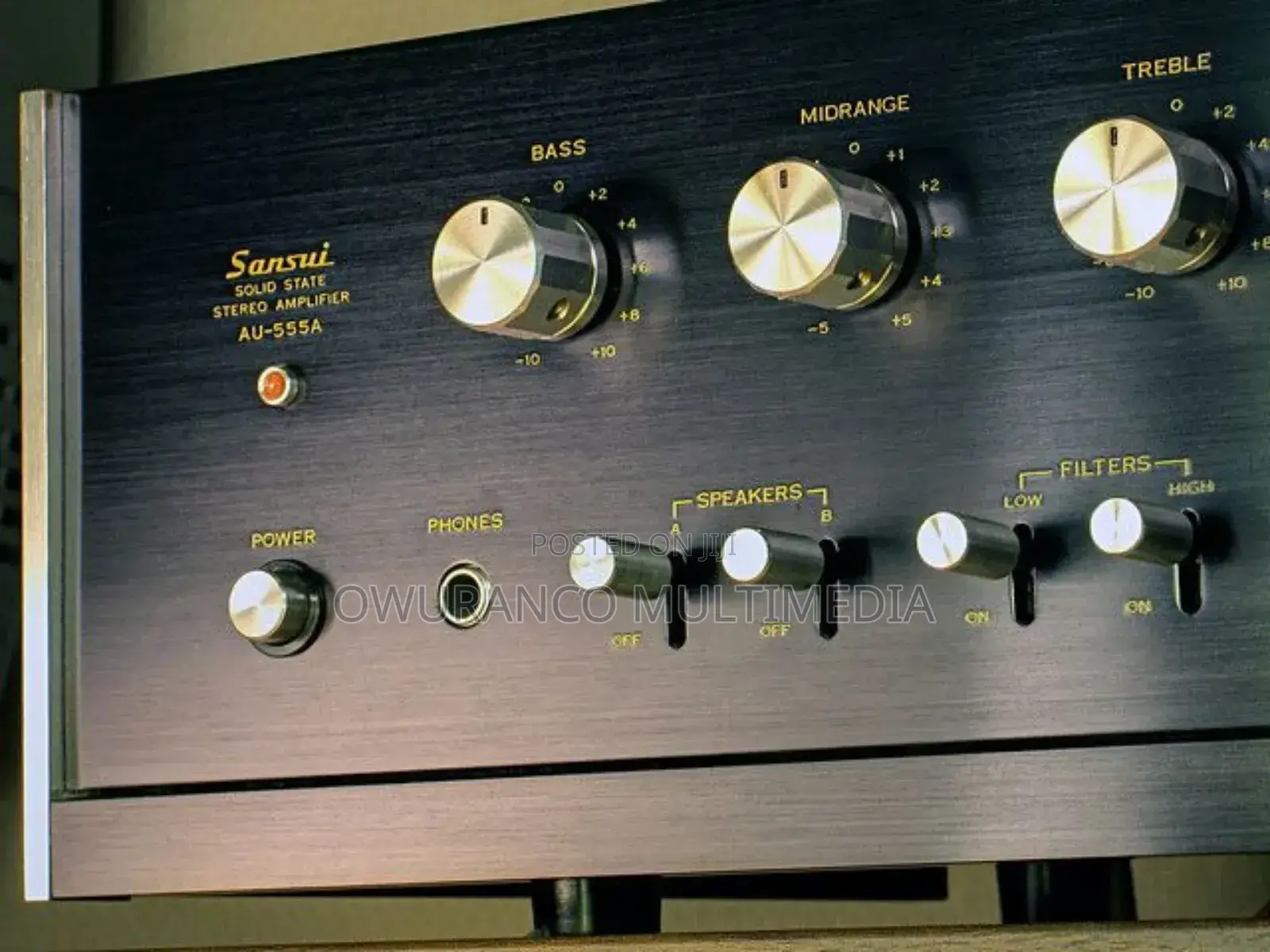 Sansui Au-555a Stereo Amplifier