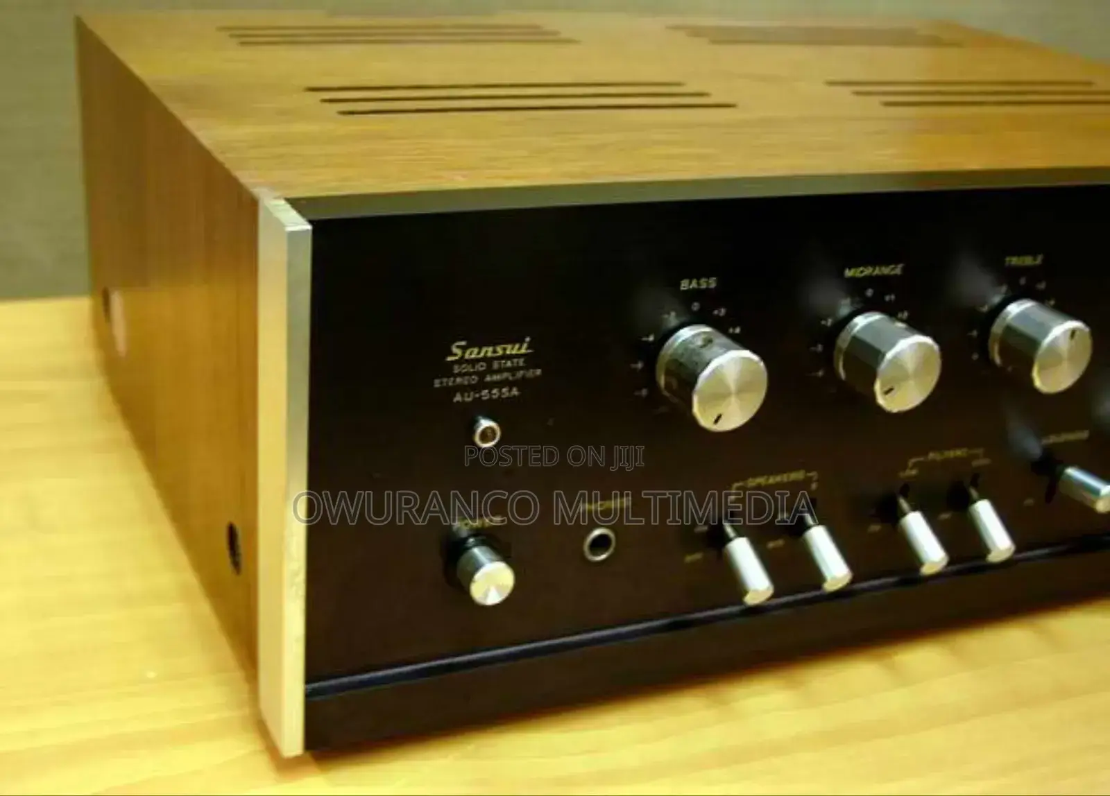 Sansui Au-555a Stereo Amplifier