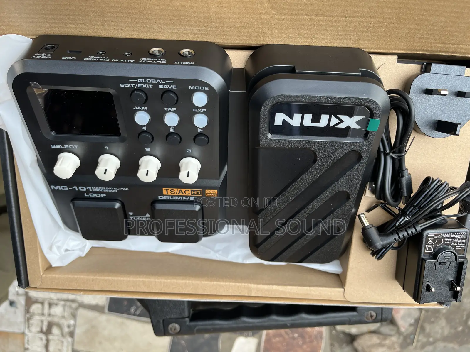 Nux Mg-101 Guitar Modeling Processor Multi-effects Pedal.