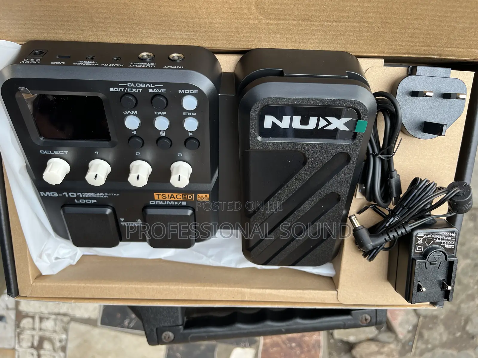 Nux Mg-101 Guitar Modeling Processor Multi-effects Pedal.
