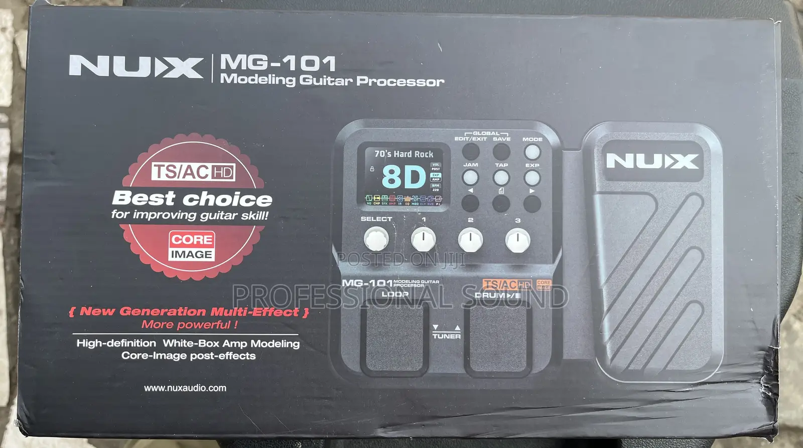 Nux Mg-101 Guitar Modeling Processor Multi-effects Pedal.