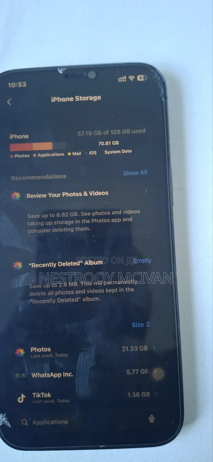New Apple iPhone 12 Pro Max 128 GB Blue