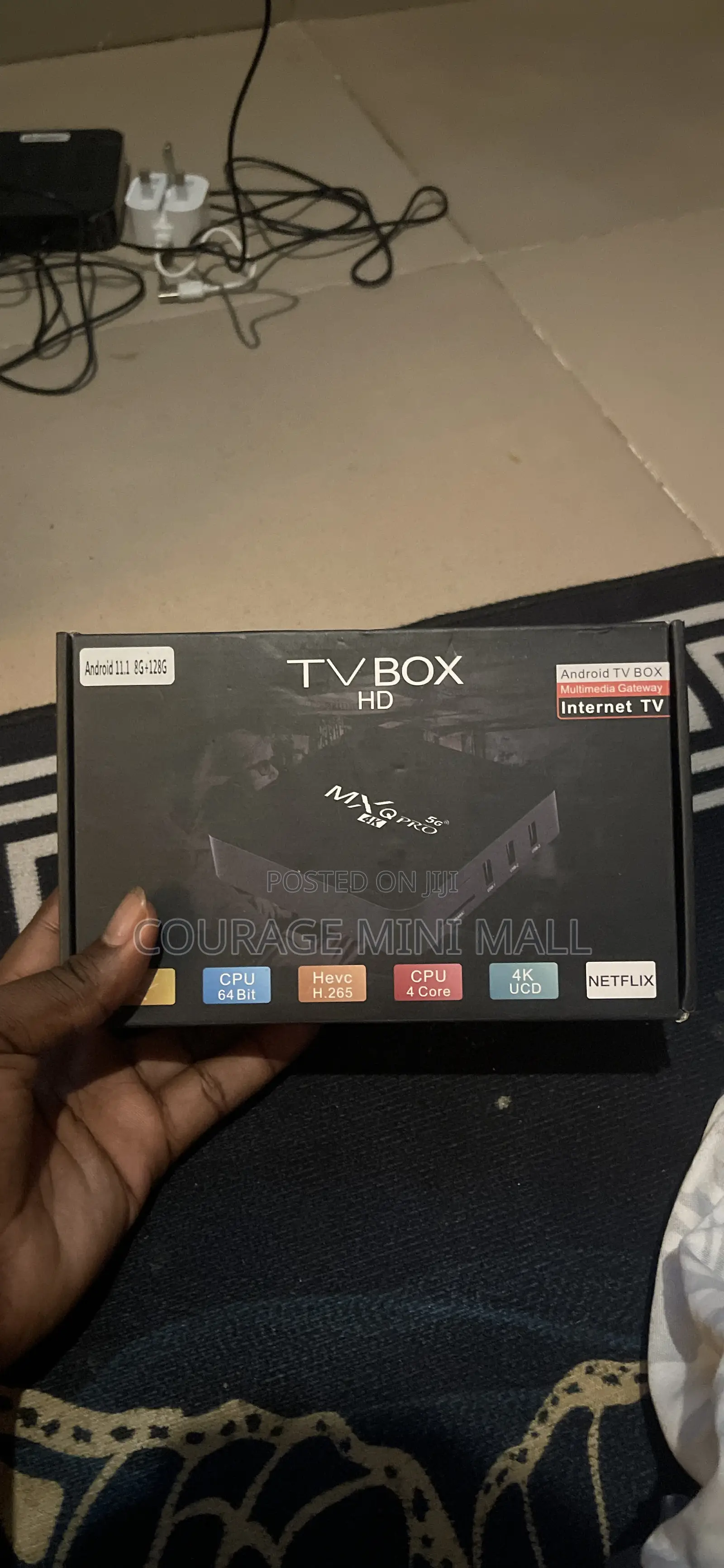 Mxqpro Smart Android Tv Box. Smart Decoder