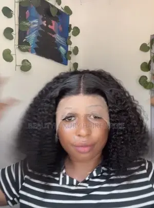 13*4 18inches Running Water Curls Flawless Hd Lace Melt.