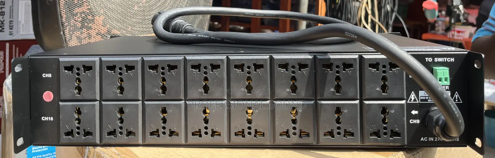 JBL Sr-3016 Professional High Power Supply Sequencer.