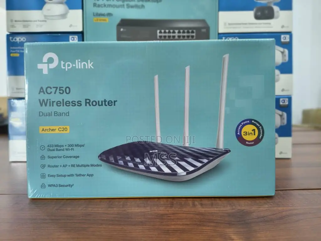 Archer C20 Ac750 Wireless Dual Band Router