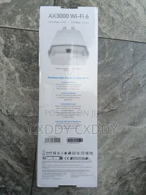 Cudy Ax3000 Outdoor Ap | 320m Long Range