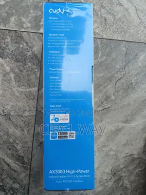 Cudy Ax3000 Outdoor Ap | 320m Long Range