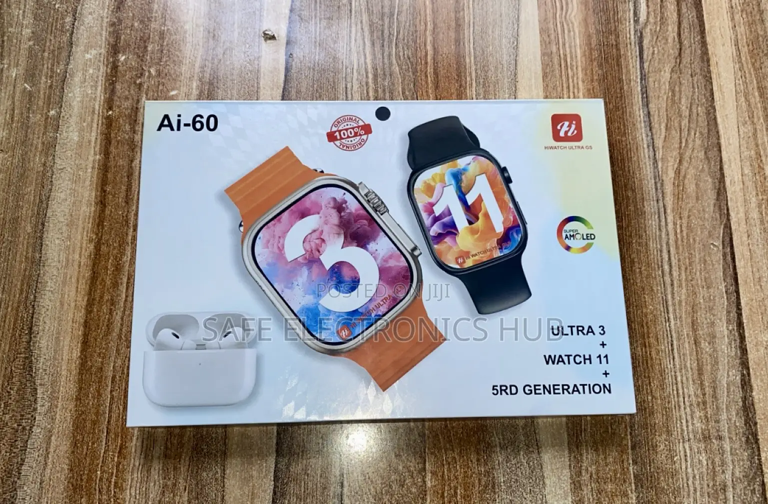 Ai-60 Suit (2 Smart Watches With Airpod)