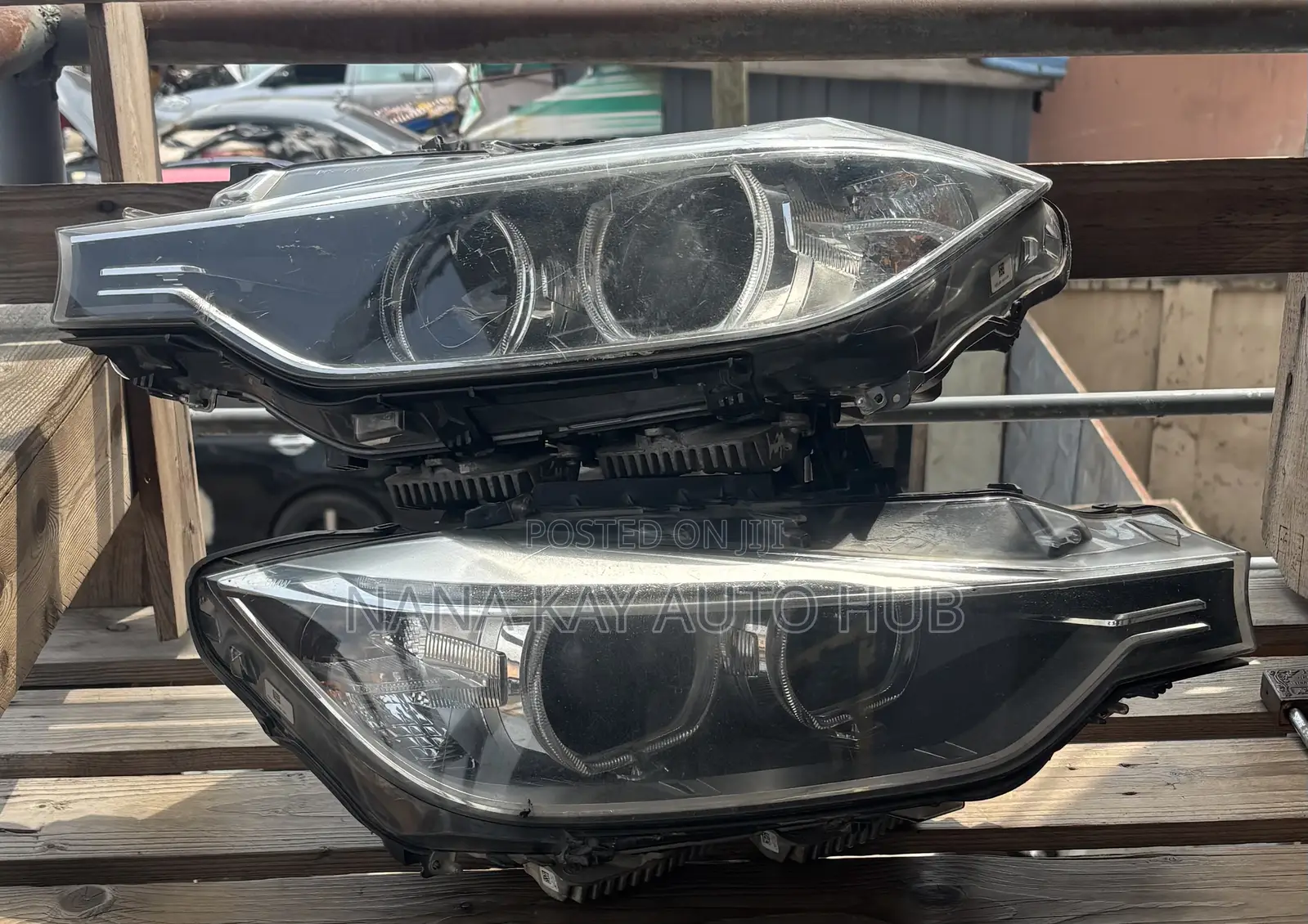 BMW F30 Headlights With Chargers Complete