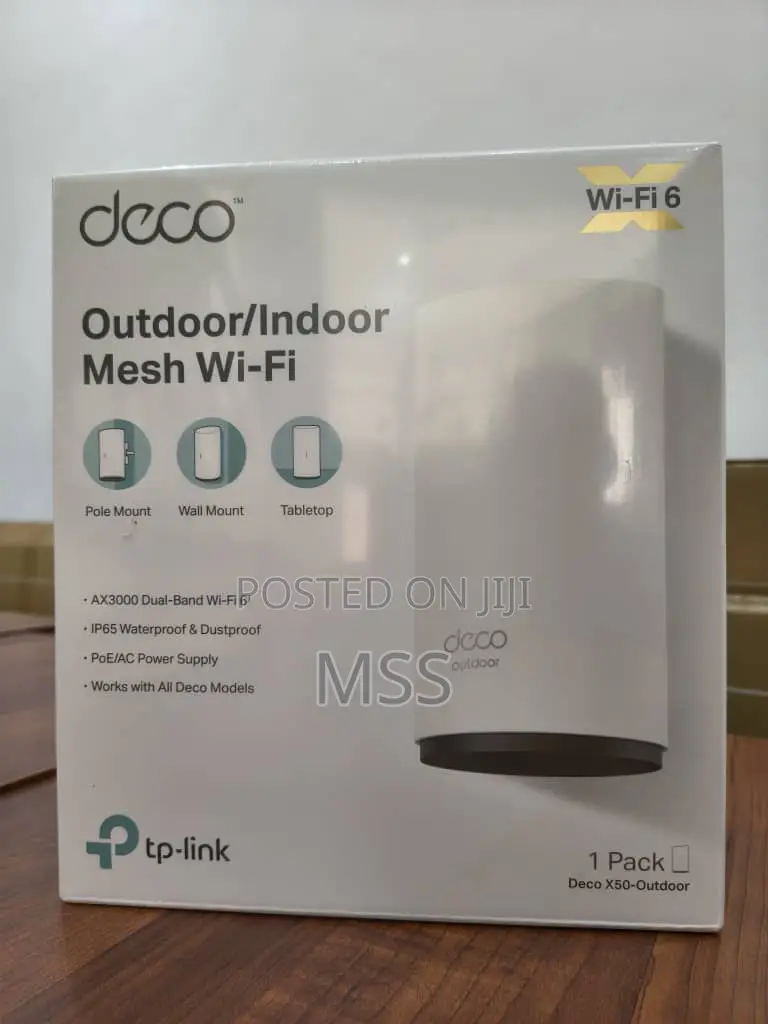Deco X50=Ax3000 Whole Home Mesh Wifi 6 System