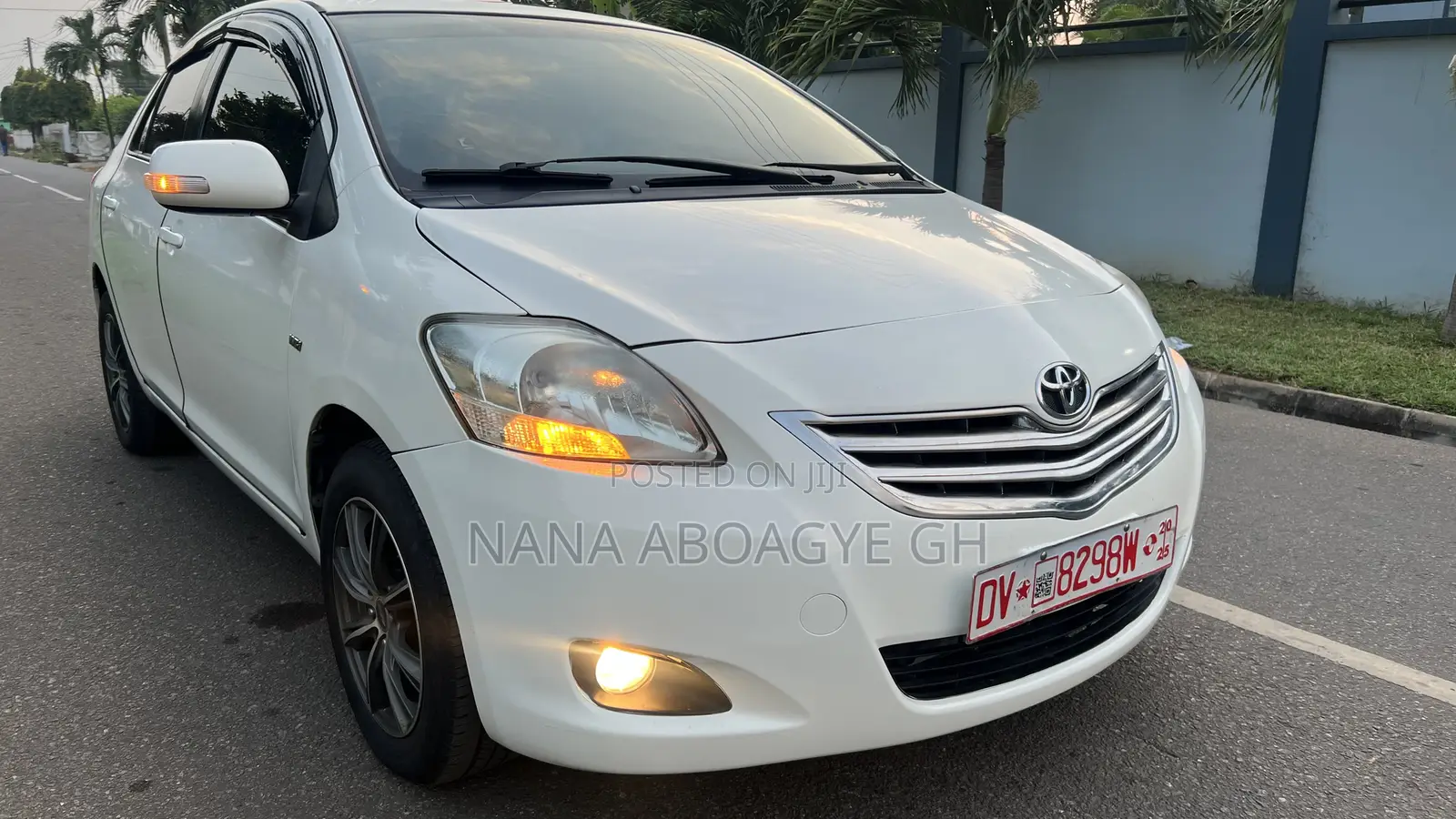 Toyota Belta 2011 White