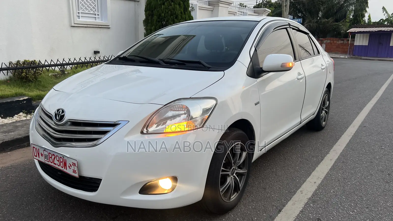 Toyota Belta 2011 White