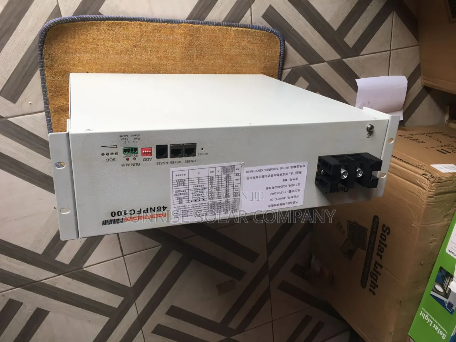 Solar Huawei Lithium Battery 100ah 48v