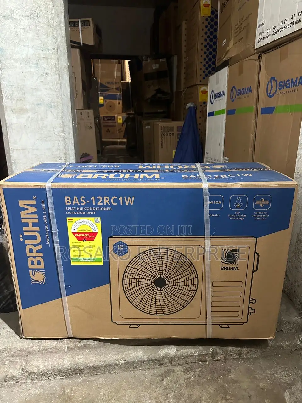 Bruhm 1.5 Hp Split Air Conditioner