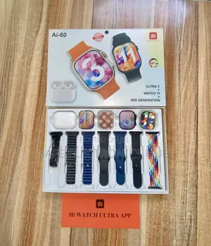 Ai-60 Suit (2 Smart Watches With Airpod)